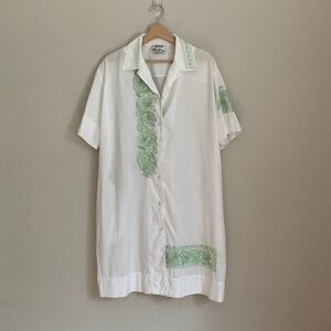 ACNE STUDIOS Jusso Pop Embroidered Dress (42)